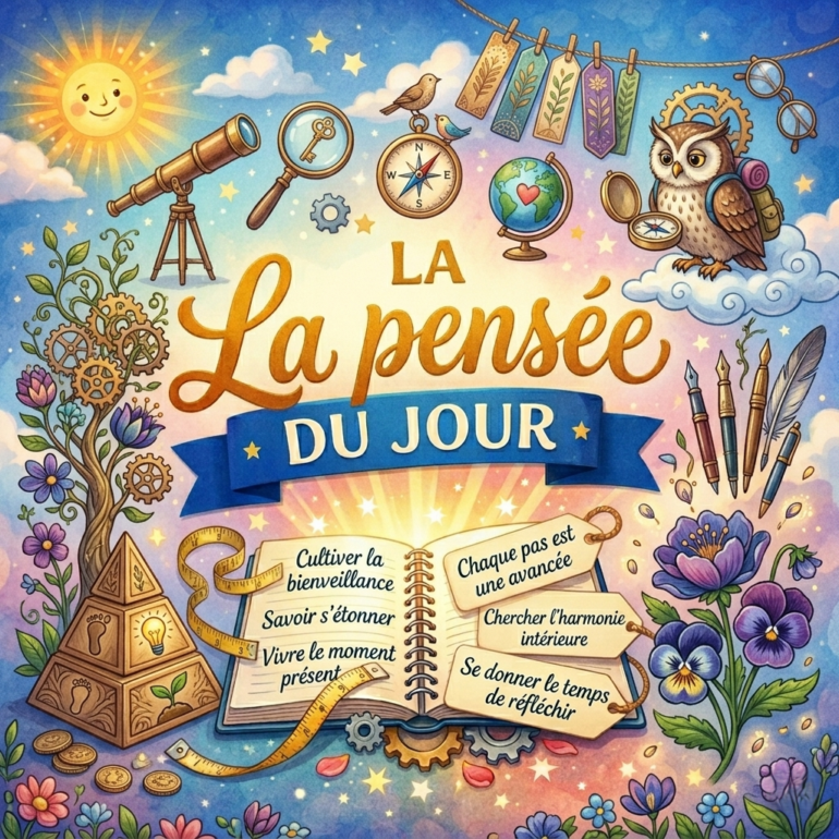 la pensée du jour